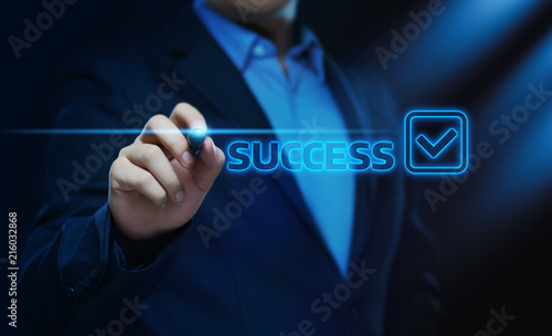 success achievement positive result business Finance Concept