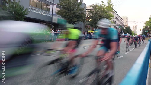 Bike Race Grand Prix Racing Toward Camera Fast photo