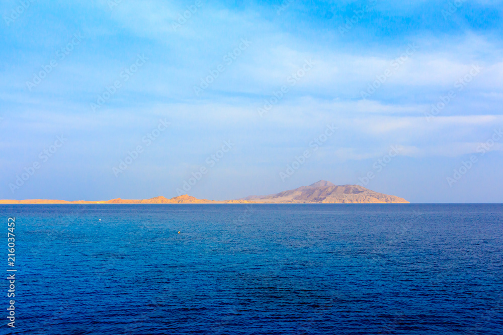 View of Tirana island. Egypt. Red sea. View of Tirana island. Egypt. Red sea.