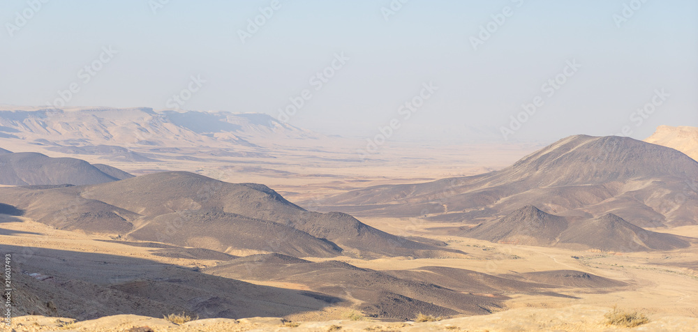 Desert landscape nature tourism and travel