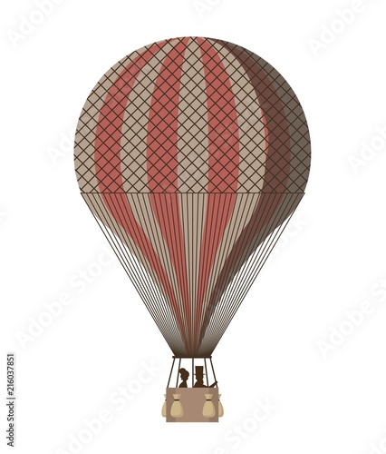 sky traveling balloon