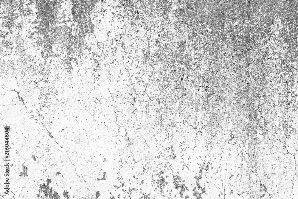 Obraz premium Wall fragment with scratches and cracks