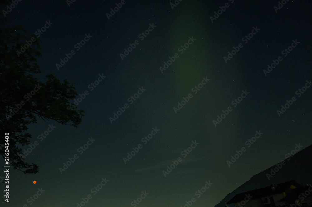 Naklejka premium Cielo stellato