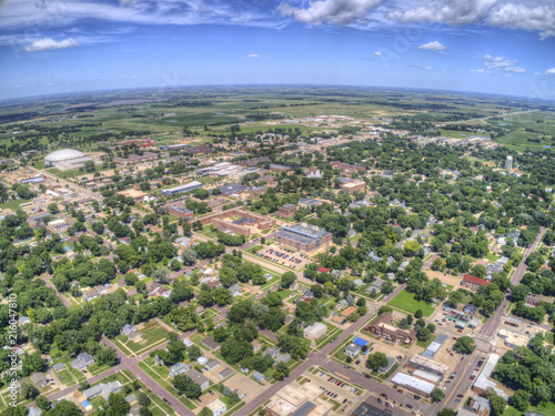 Vermillion is a small College Town in rural South Dakota