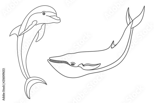 Set marine mammals.