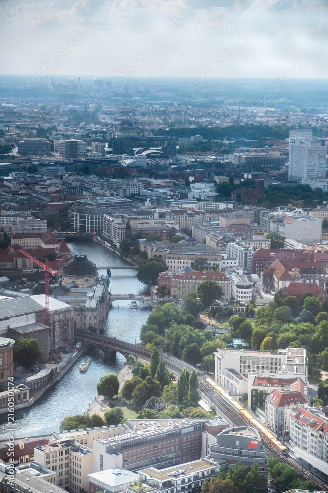 Fototapeta premium Skyline Berlin Germany