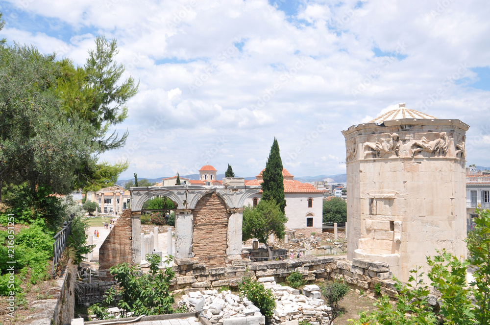 Fototapeta premium Roman agora views