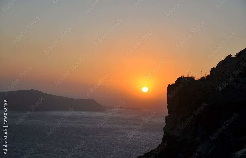 Santorini sunset Santorini sunset
