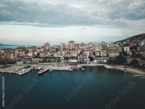 Mediterranean Town Drone 2