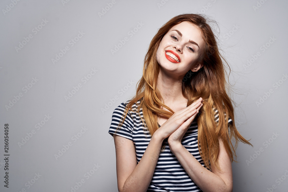 woman smiles emotions woman smiles emotions