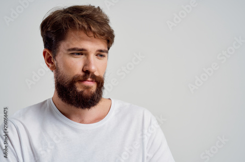 man with a beard portrait