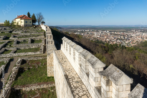 Shumen fortress Archaeological site near Town of Shoumen, Bulgaria photo