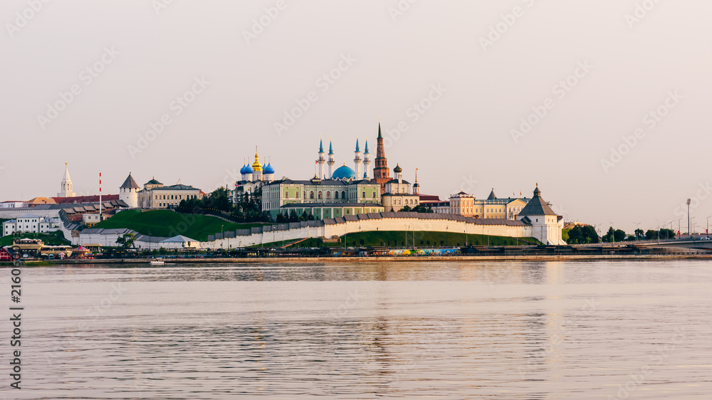 Fototapeta premium View of the Kazan Kremlin