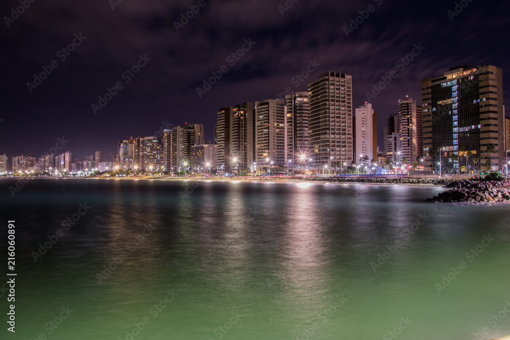 Obraz premium Fortaleza a noite 