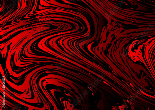 Red and black liquid style beautiful abstract vector background