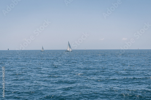 Sailboat on Ocean