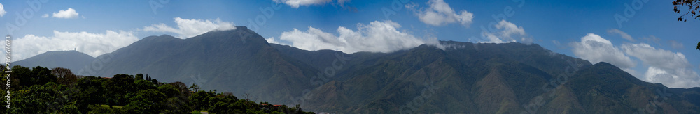 Beautiful view of Avila Mountain Caracas Venezuela Warairarepano