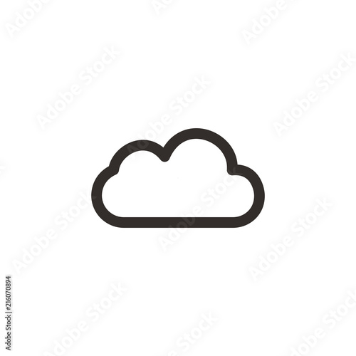 Cloud icon vector design