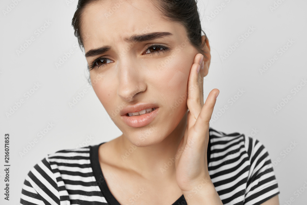 woman with toothache woman with toothache
