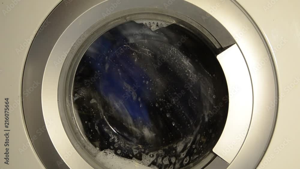 the laundry is washed in the washing machine the laundry is washed in the washing machine
