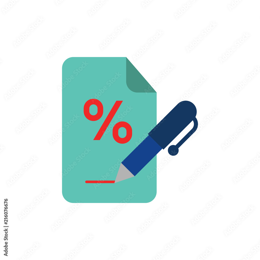 Write Discount Logo Icon Design Write Discount Logo Icon Design