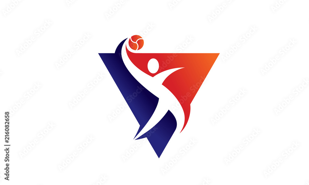 handball modern triangle arrow handball modern triangle arrow
