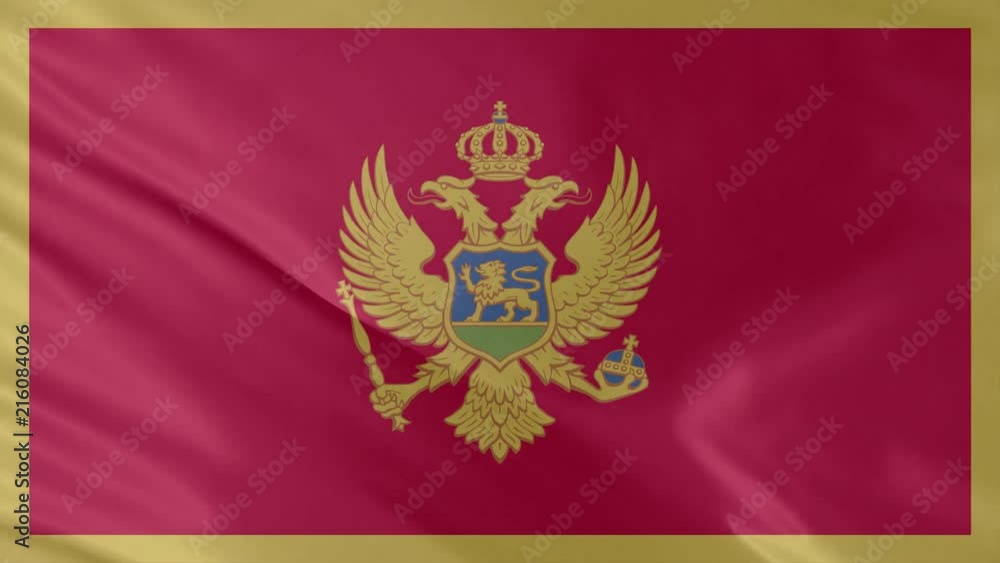 4K Ultra High Definition Video of realistic wavy flag with seamless loops 4K Ultra High Definition Video of realistic wavy flag with seamless loops