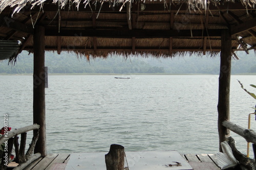 Lake view from a holiday hut