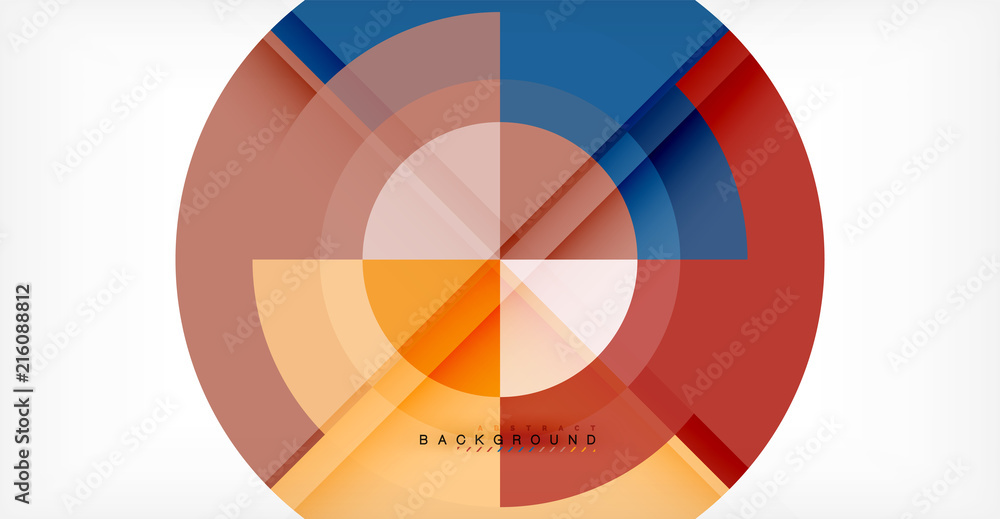 Vector circle abstract background Vector circle abstract background