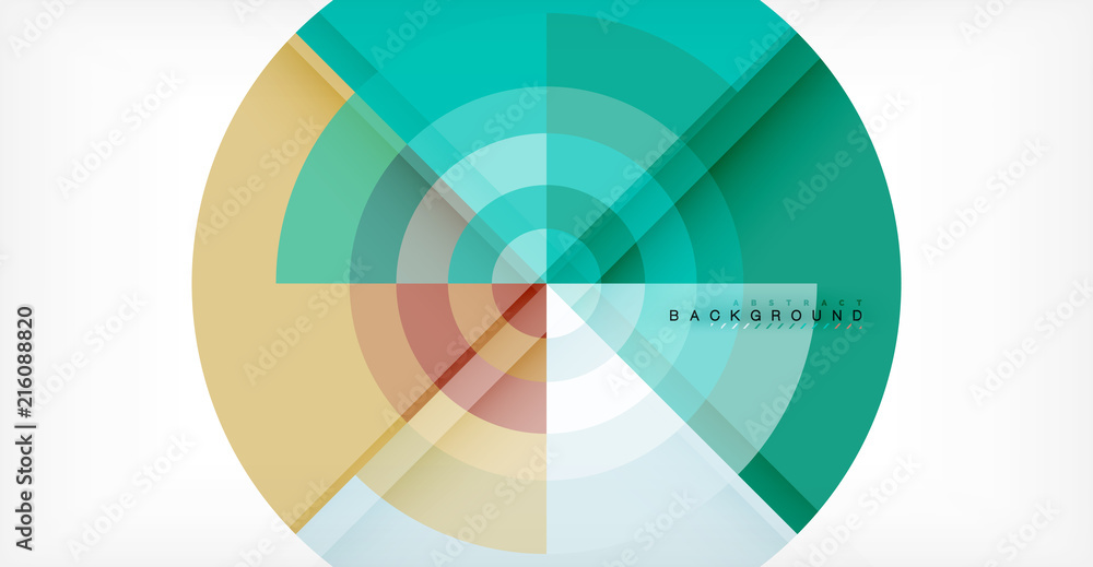 Vector circle abstract background Vector circle abstract background