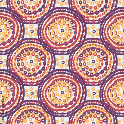 Abstract Ikat and boho style handcraft fabric pattern. Traditional Ethnic design for clothing and textile background, carpet or wallpaper