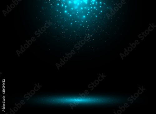 Dark stage background with ...