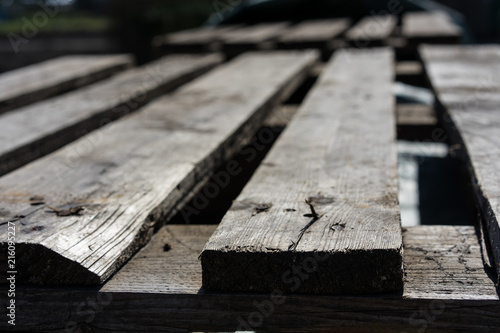 wood wood pallet detail