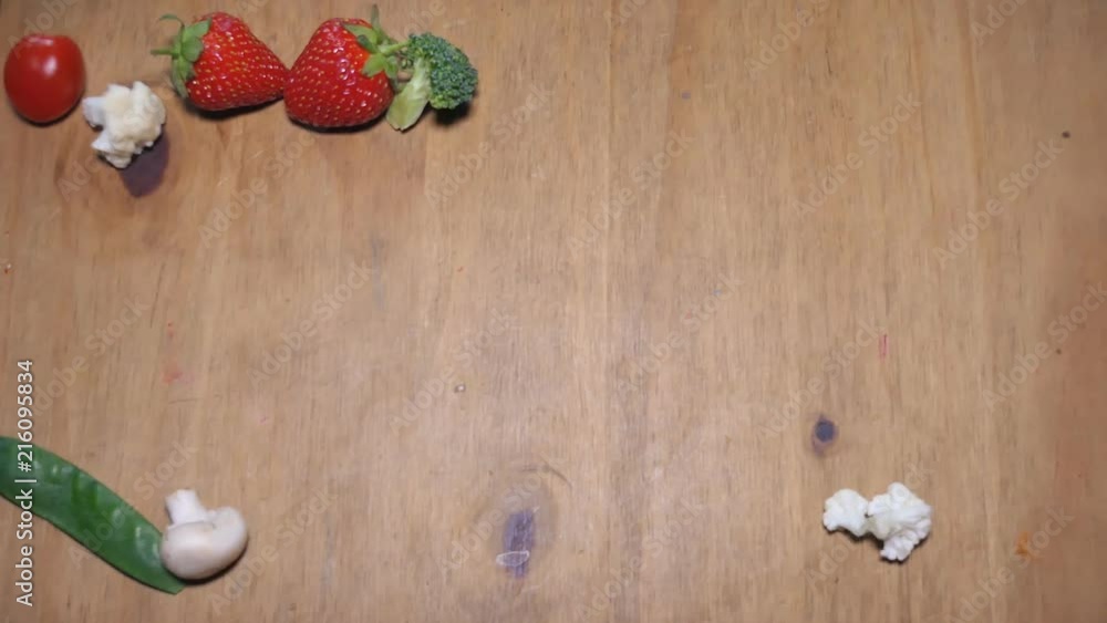 “Fit” written with vegetables and fruits. “Fit” written with vegetables and fruits.