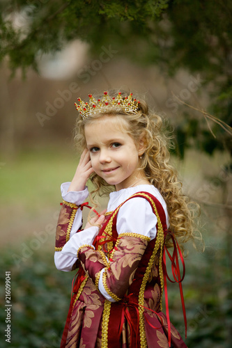 Charming little girl - fairy queen