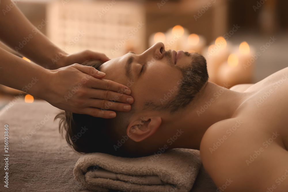 Young Men Back Massage Spa Picture And HD Photos