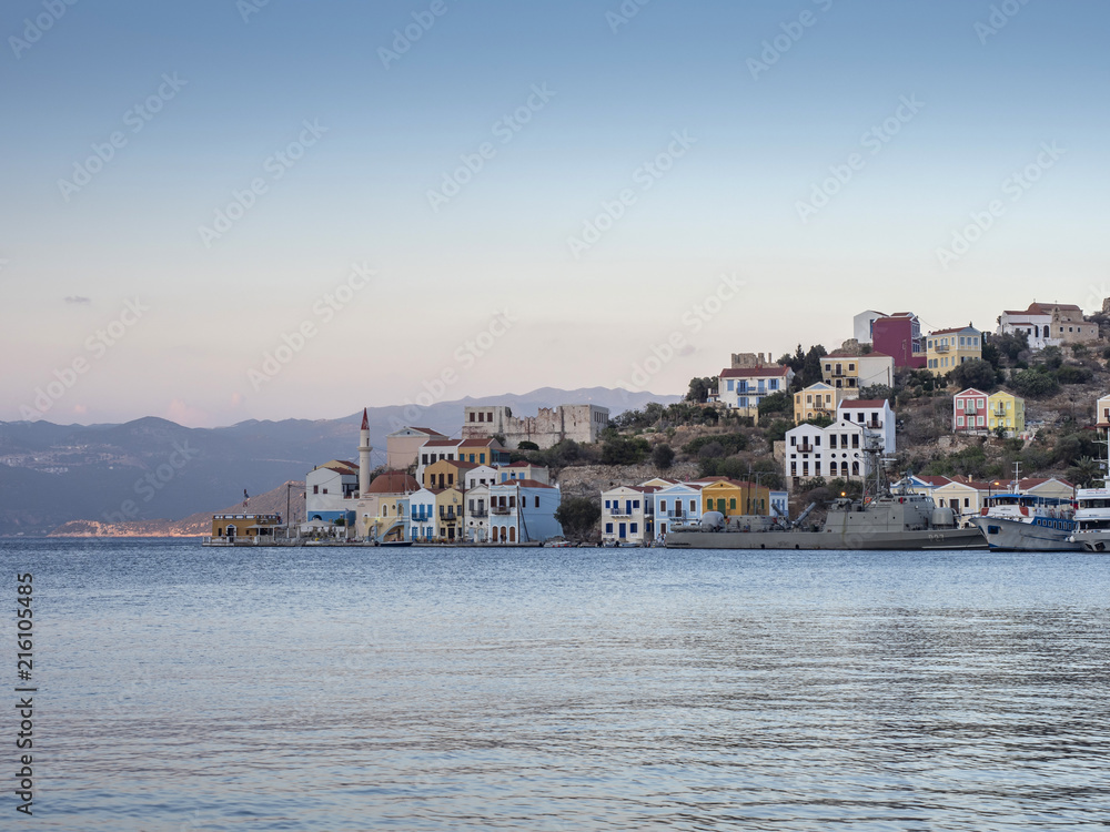 Kastellorizo island, Dodecanese, Greece. Megisti,Meis