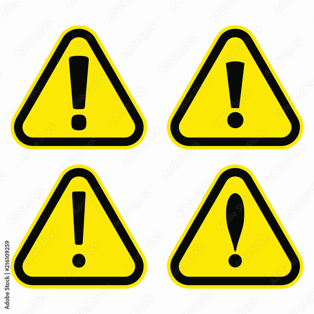 Danger sign, warning sign, attention sign. Danger icon, warning icon, attention icon. Danger sign, warning sign, attention sign. Danger icon, warning icon, attention icon.