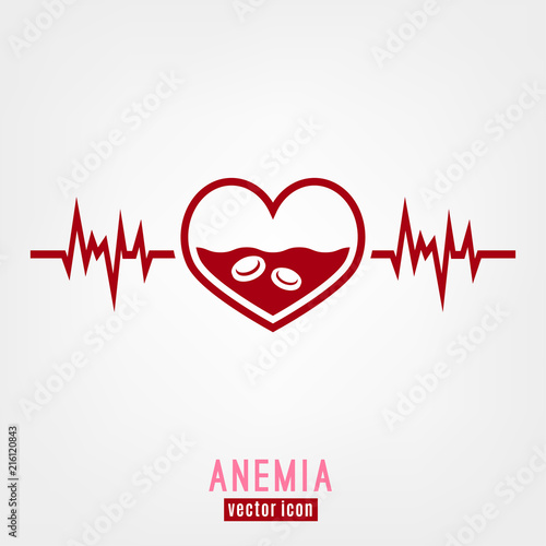 Anemia Vector Icon