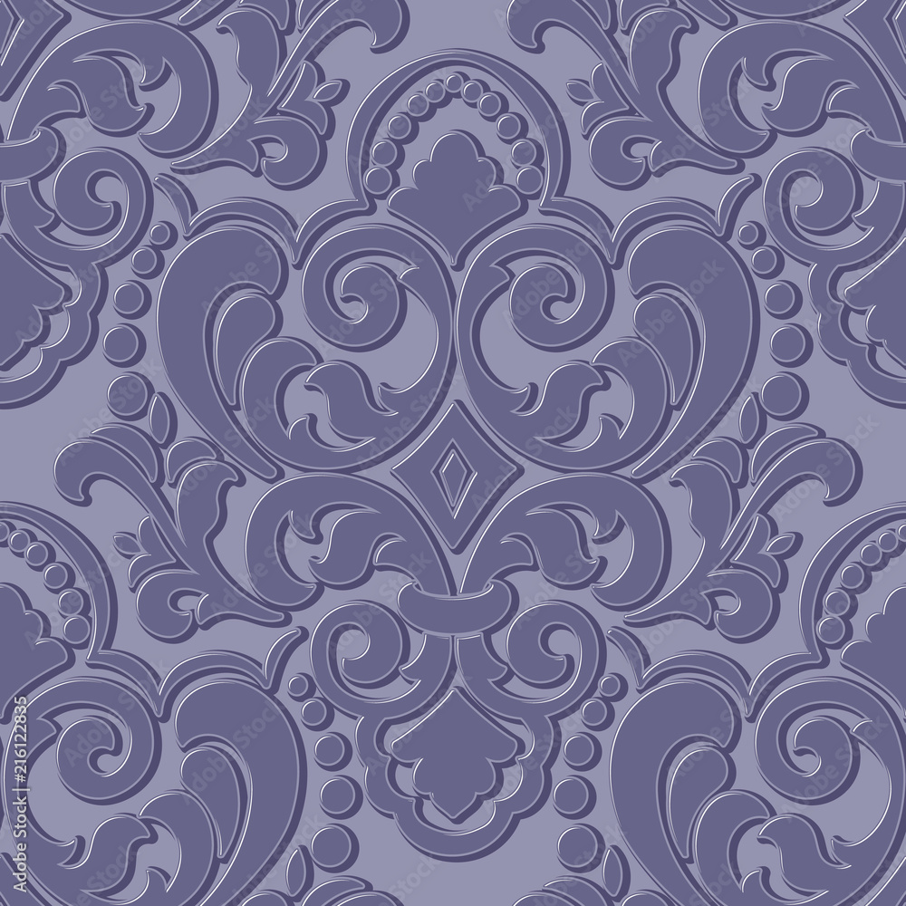 Vector damask seamless pattern element. Classical luxury old fashioned damask ornament, royal victorian seamless texture for wallpapers, textile, wrapping. Exquisite floral baroque template. Vector damask seamless pattern element. Classical luxury old fashioned damask ornament, royal victorian seamless texture for wallpapers, textile, wrapping. Exquisite floral baroque template.