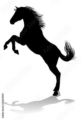 Horse Silhouette Animal