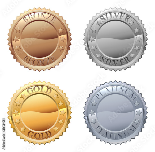 Medals Icon Set photo