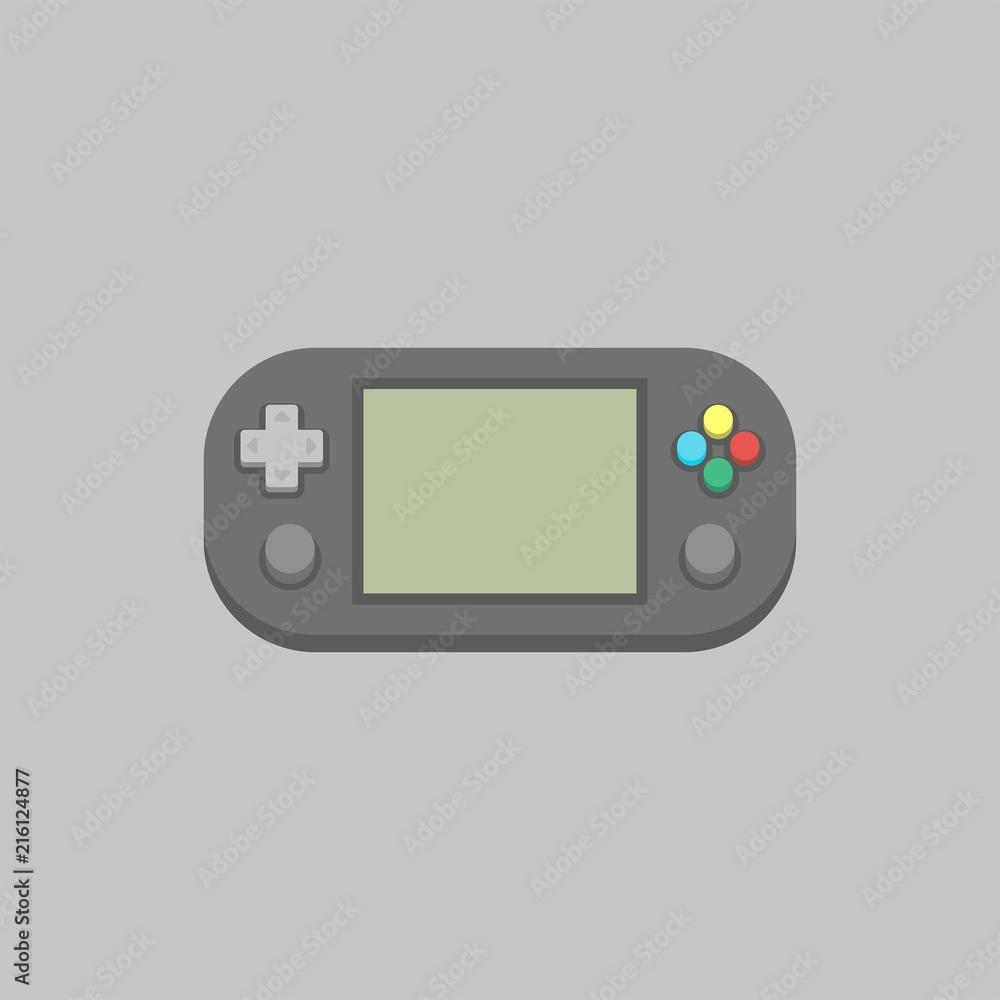 Video game Joystick icon. flat style. isolated on white background Video game Joystick icon. flat style. isolated on white background
