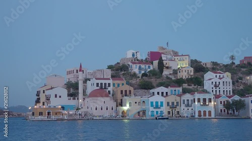 Kastellorizo island, Dodecanese, Greece. Megisti,Meis photo