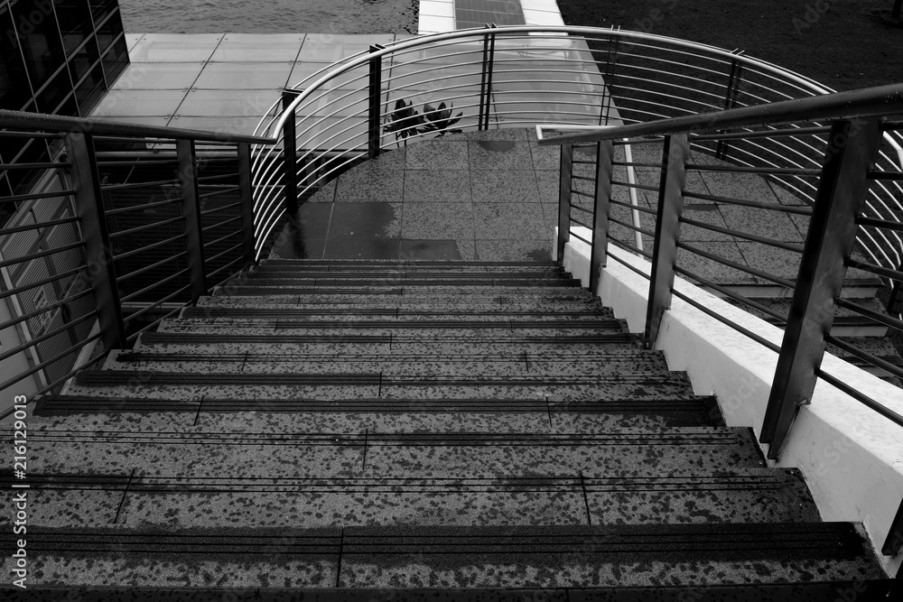 Fototapeta premium Stair step down