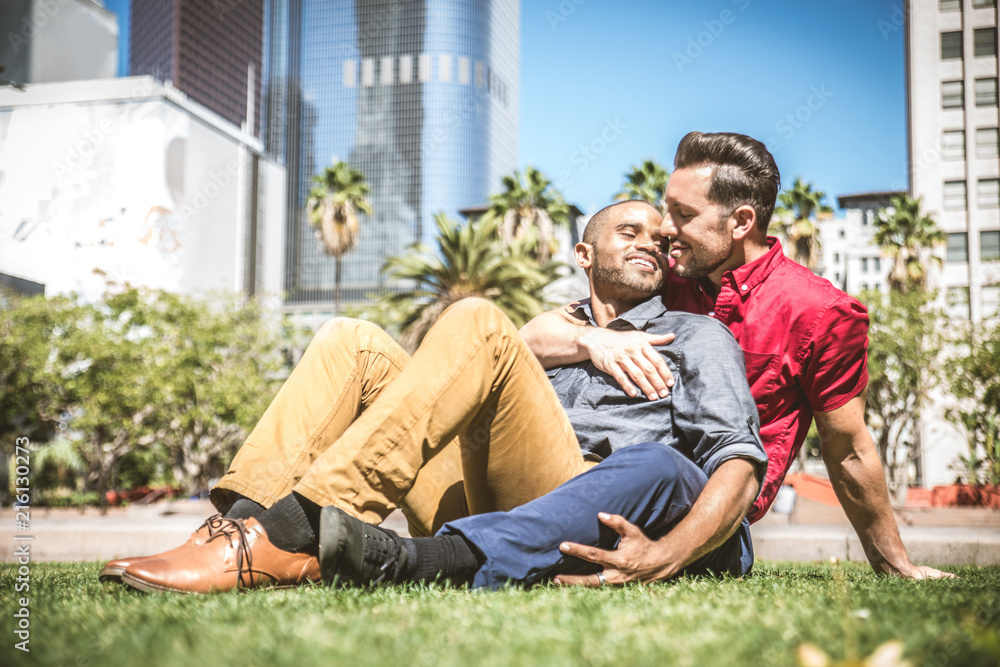 Gay couple dating