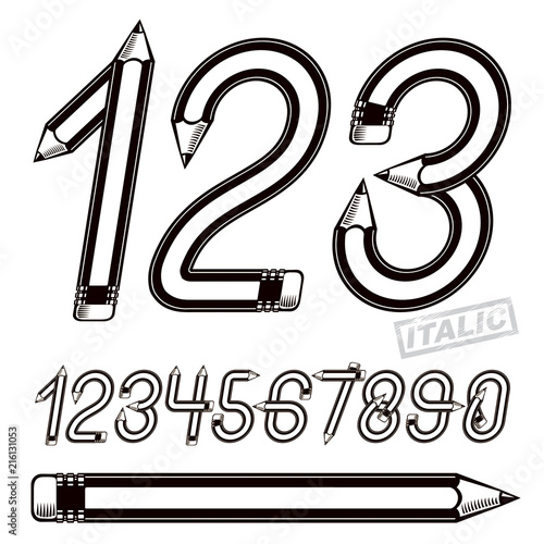 Trendy numbers collection, ...