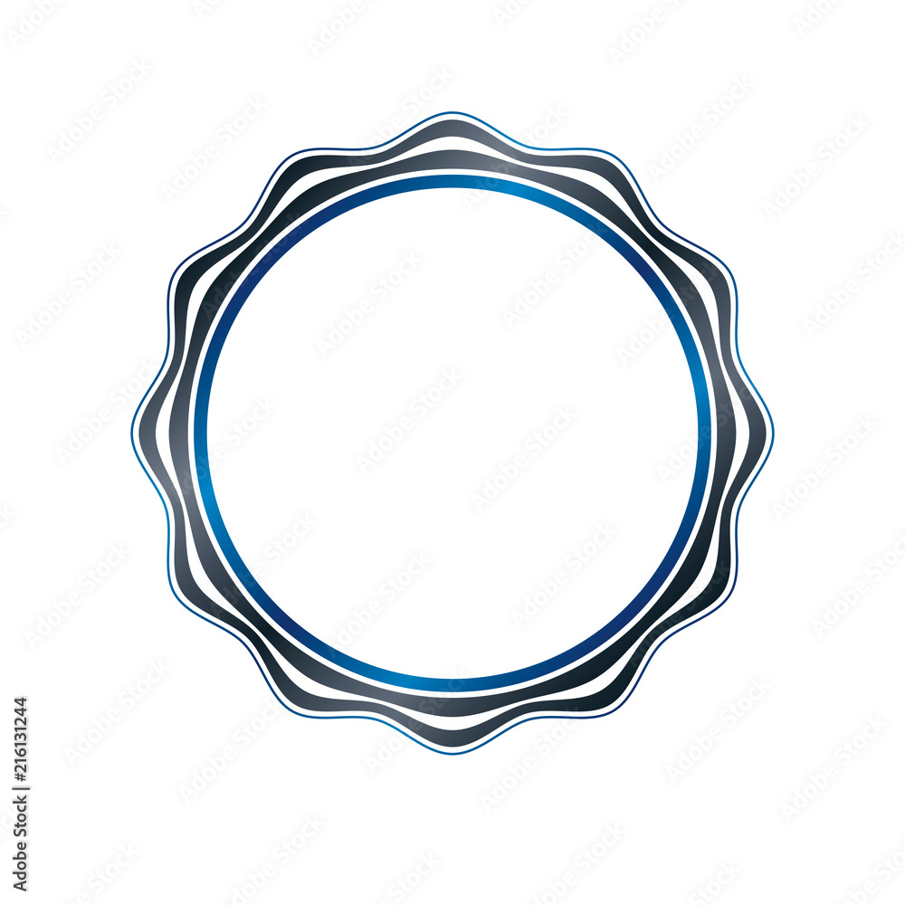Victorian art vector circular frame with blank copy space created using curvy ornate. Heraldic template illustration. Victorian art vector circular frame with blank copy space created using curvy ornate. Heraldic template illustration.