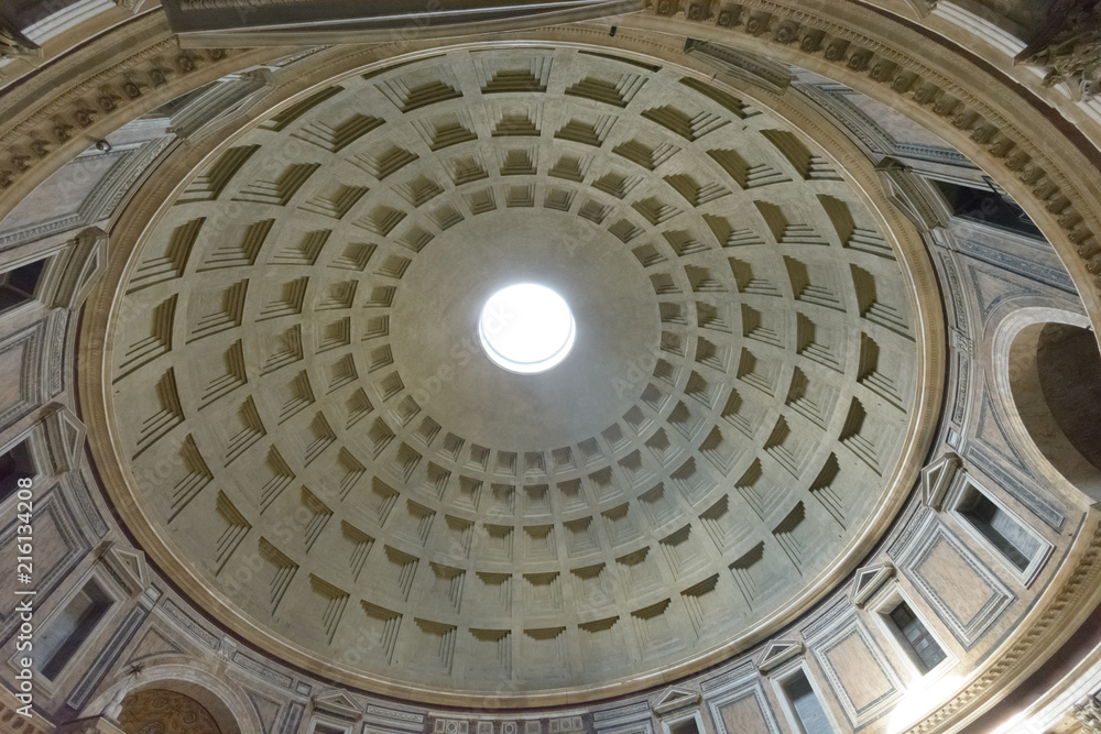 Pantheon roof Rome Italy