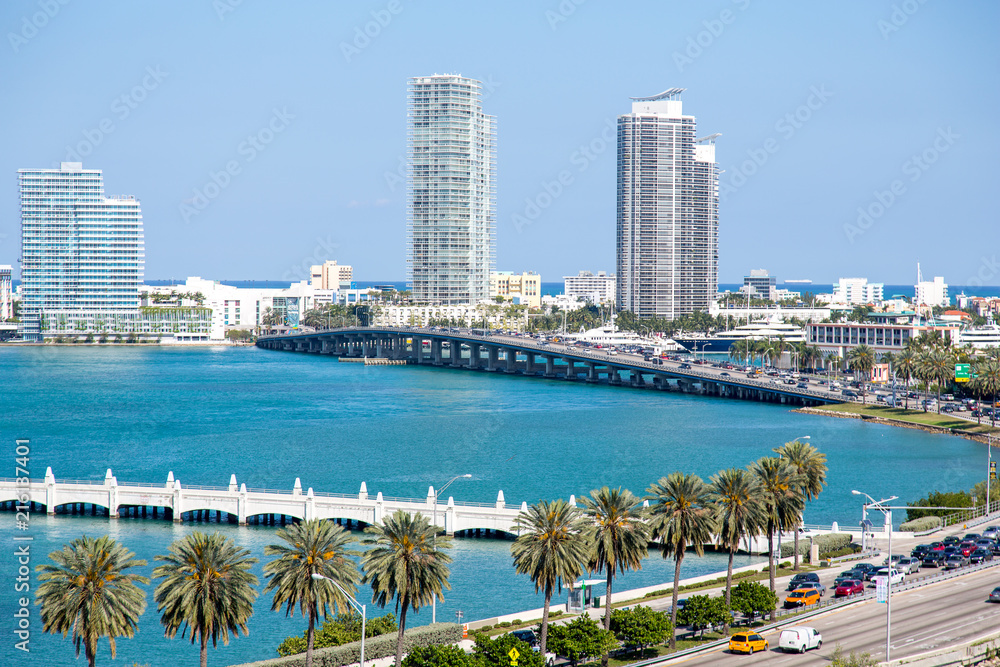 Miami Beach in Florida